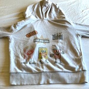 Butter hoodie zip up size M big kids. $15 or best price